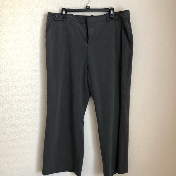 Merona Gray♥️Dress pants/ 16 plus size - Picture 1 of 14